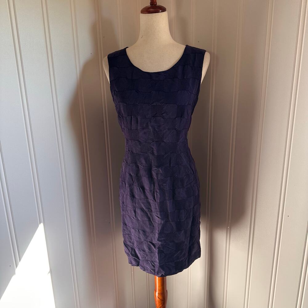 Vintage 90s Twee Purple Dress 14